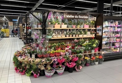 Gestion florale supermarchés